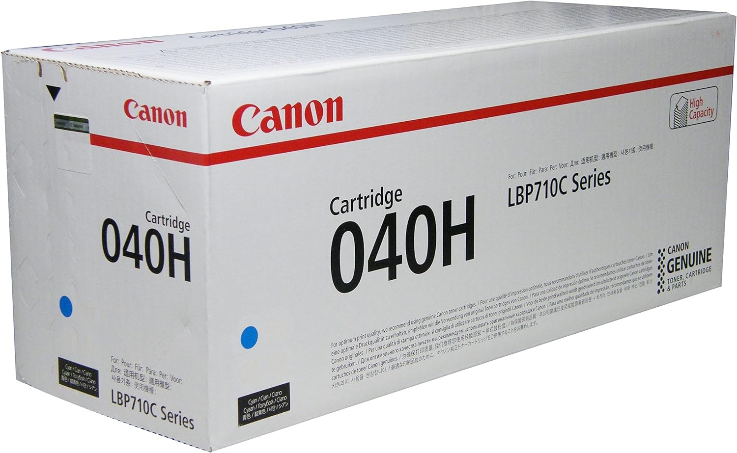 新品 CANON CRG-040HCYN シアン 大容量 キャノン トナー カートリッジ パソコン 周辺機器 PCサプライ 消耗品 プリンター メーカー 純正 送料無料 4549292058260 LBP712Ci