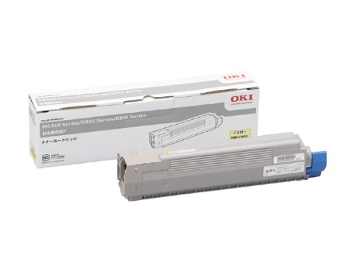 製造会社 純然たる 新品 OKI オキ トナーカートリッジ トナー 黄色 TNR-C3KY1 C810dn C810dn-T C830dn MC860dn MC860dtn 貨物輸送無料 4949443204865