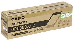 新品 CASIO GE5-TSK-G ブラック 素晴らしい カシオ CO-TNGE5-TSK-GJ GE5000 GE5000-SC GE5000-YPO 回収協力 トナー カートリッジ プリンター 4971850606215 PCサプライ メーカー 周辺機器 送料無料 お値打ち価格で 純正 消耗品 パソコン