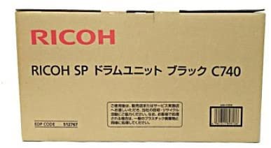 新品 RICOH SP C740 ブラック リコー ドラム ユニット カートリッジ パソコン 周辺機器 PCサプライ 消耗品 プリンター メーカー 純正 送料無料 4961311898136 IPSIO SP C740 750 751