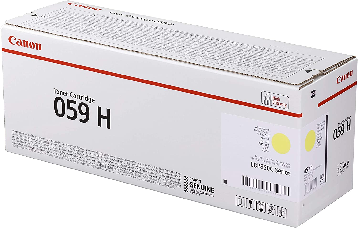 訳あり 新品 CANON CRG-059HYEL イエロー キャノン トナー カートリッジ パソコン 周辺機器 PCサプライ 消耗品 プリンター メーカー 純正 送料無料 4549292137101 LBP852Ci LBP851C
