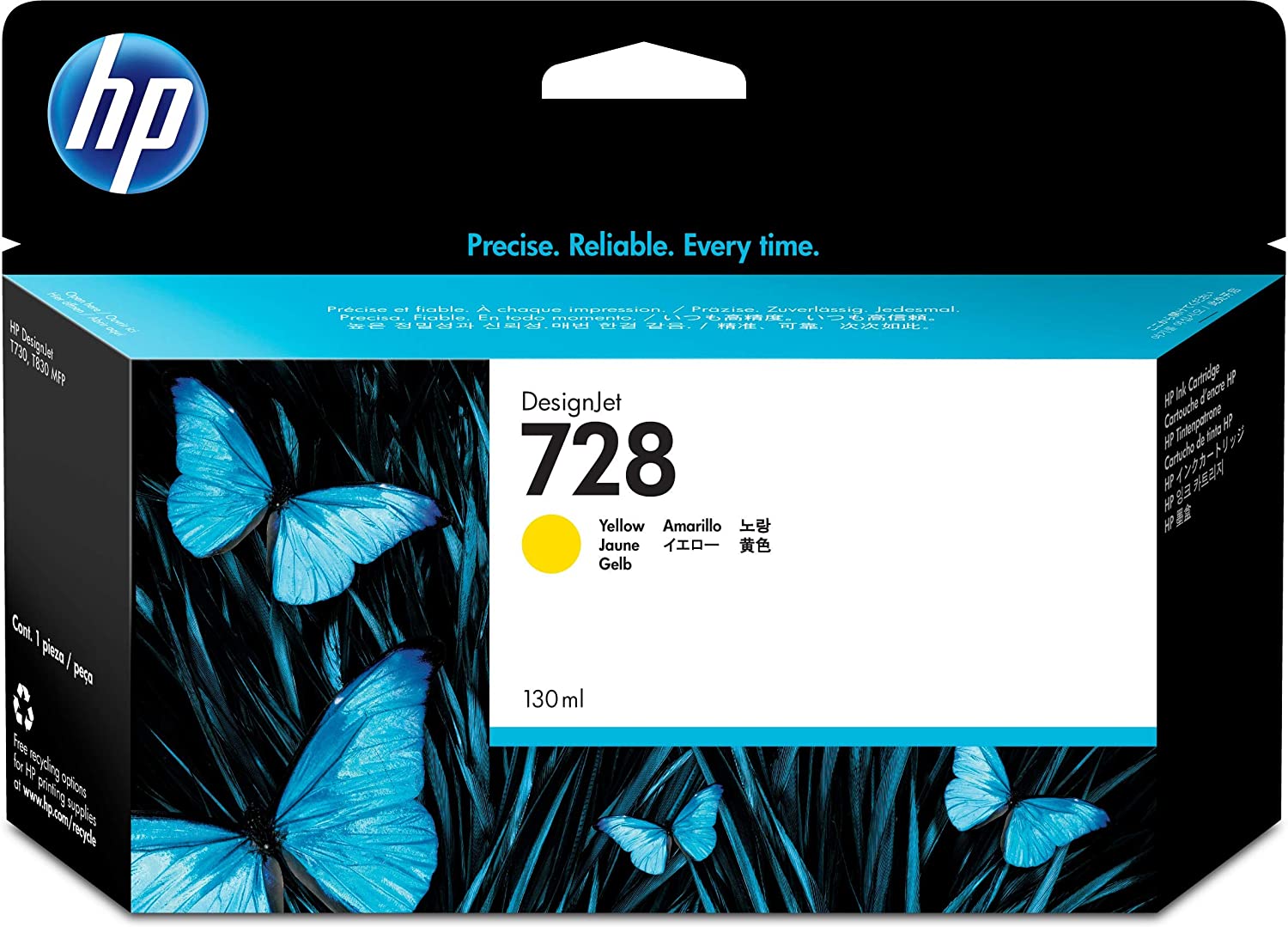 日本HP HP728インクカートリッジシアン青色130mI1点。 41XUqURTn8L._AC_SY200_QL15_.jpg