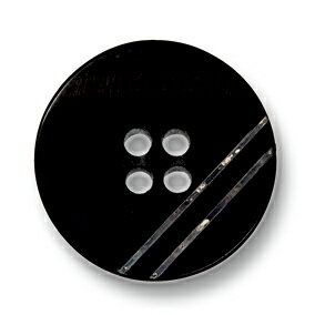 パラレル オニキス【色番: 1】 20mm /[EXCY最高級ボタンコレクション]