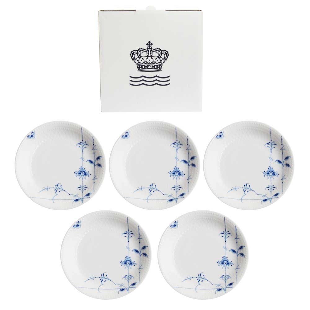 ロイヤルコペンハーゲン ブルーパルメッテ プレート 15cm 5枚セット 2-500-050 15,464円
