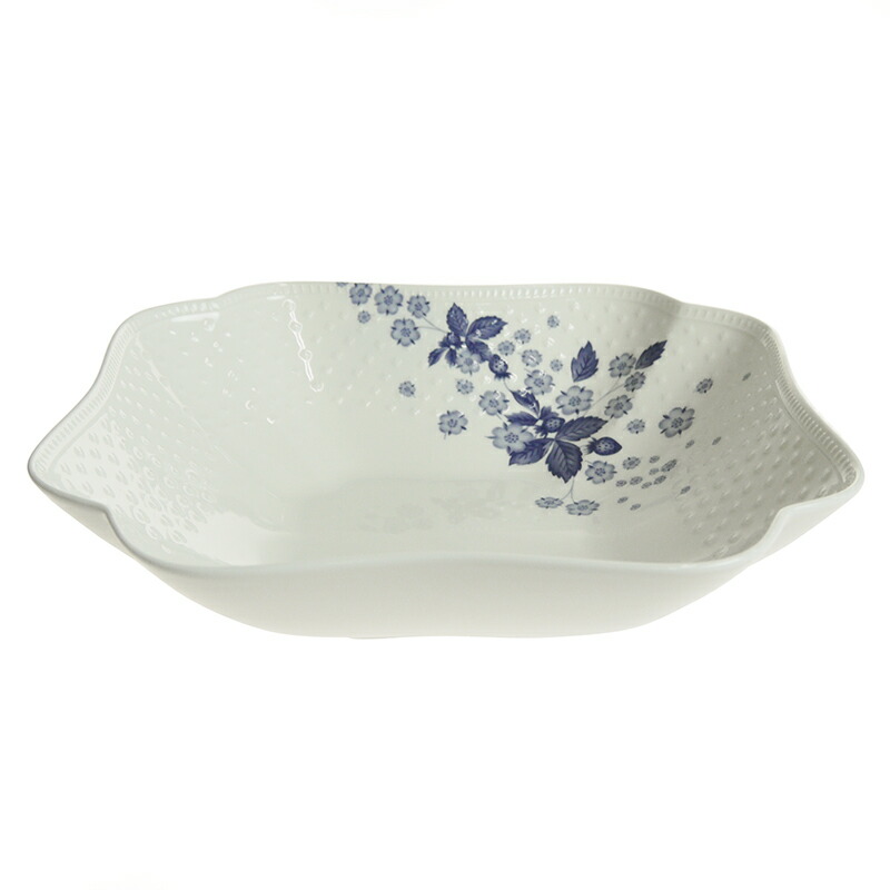 楽天市場】ウェッジウッド ストロベリー ブルーム インディゴ スクエア