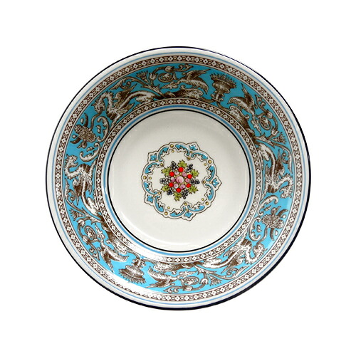 ウェッジウッド (WEDGWOOD) フロレンティーンターコイズ サラダソーサー 16糎
