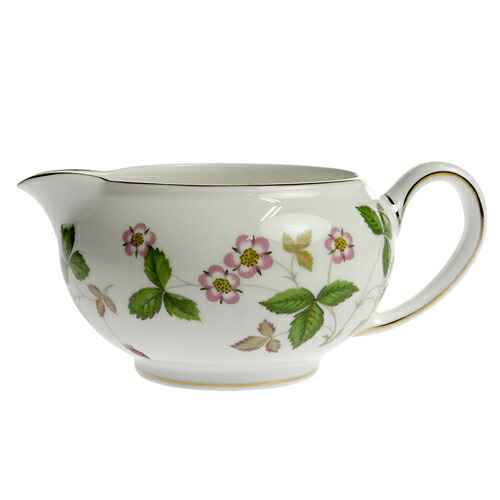 ウェッジウッド (WEDGWOOD) ワイルドストロベリー クリーマー（ティー）[L]