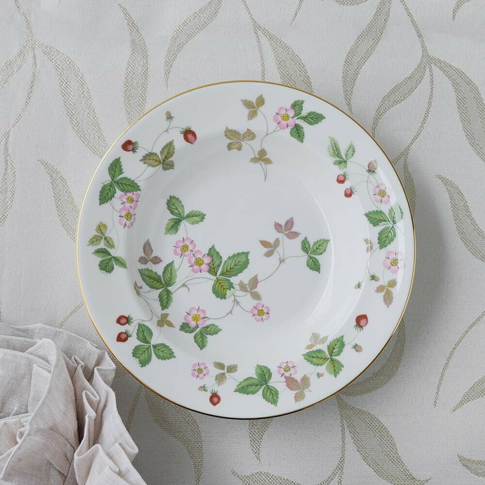 楽天市場】ウェッジウッド ワイルドストロベリー スーププレート 20cm