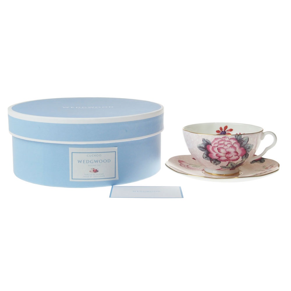ウェッジウッド (WEDGWOOD) カッコーティーストーリー 紅茶優勝杯＆平円盤 サクラ色