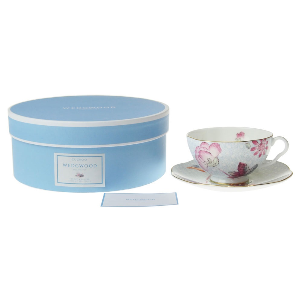 ウェッジウッド (WEDGWOOD) カッコーティーストーリー お茶優勝杯＆平円盤 青み