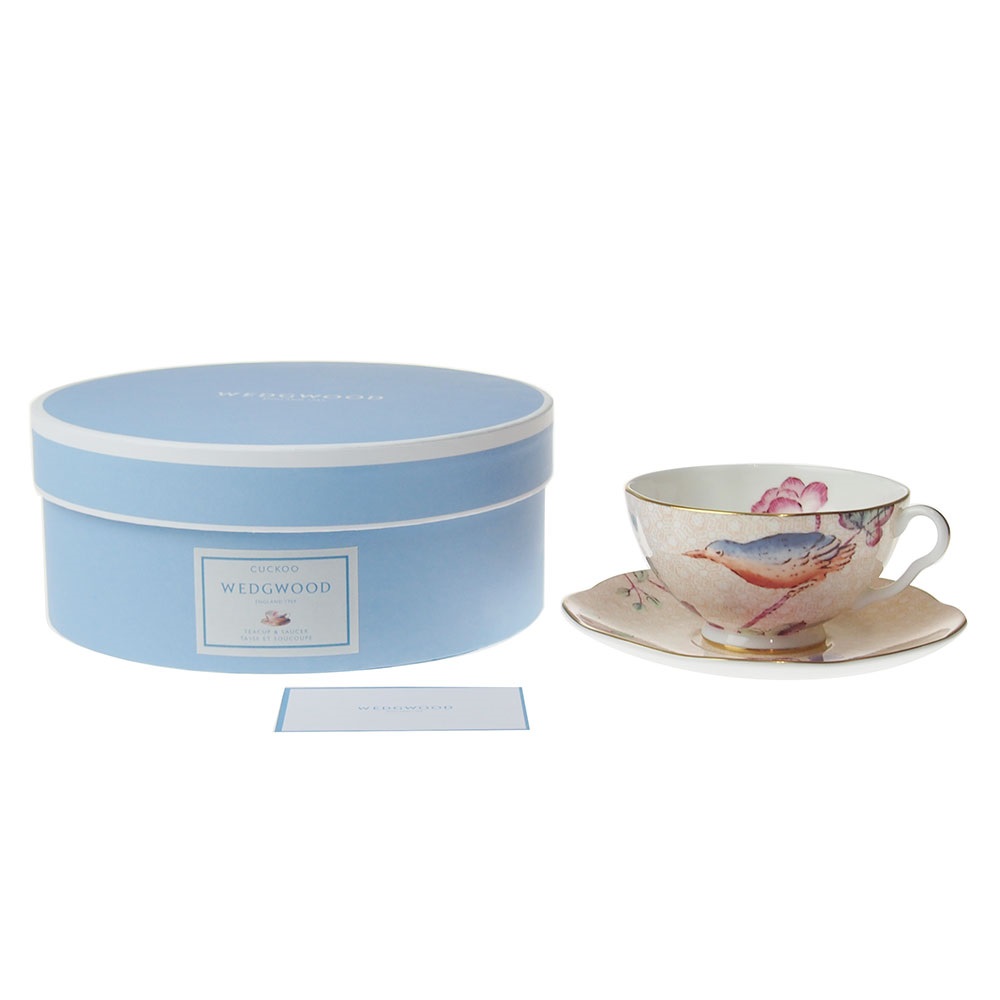 ウェッジウッド (WEDGWOOD) カッコーティーストーリー 紅茶優勝杯＆平円盤 桃