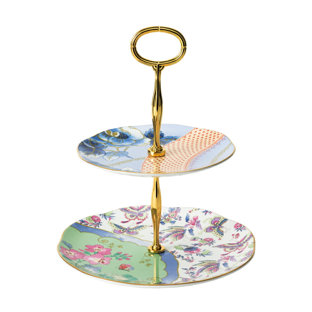 楽天市場】ウェッジウッド (WEDGWOOD) バタフライブルーム 2段