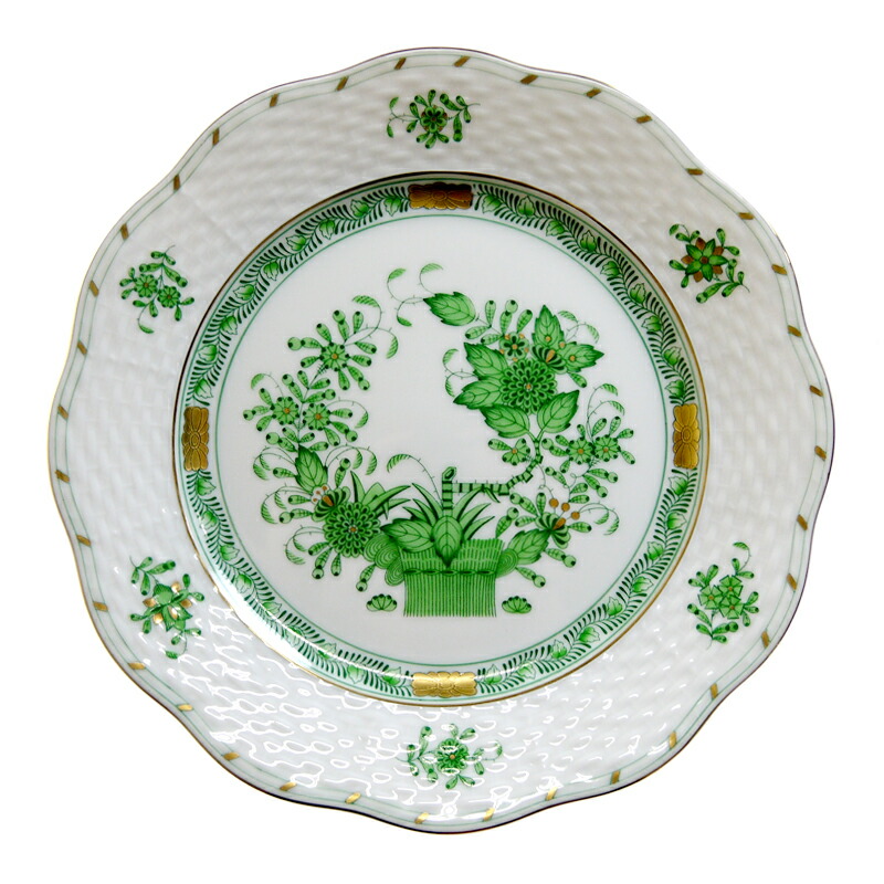 楽天市場】ヘレンド (HEREND) AV アポニーグリーン プレート