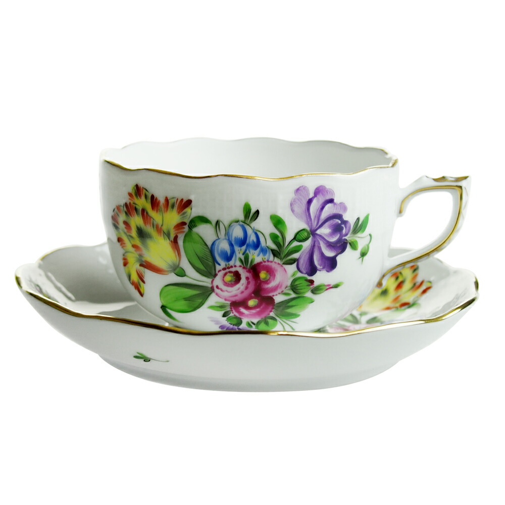 楽天市場】ヘレンド (HEREND) BT-1 チューリップの花束 ティー カップ