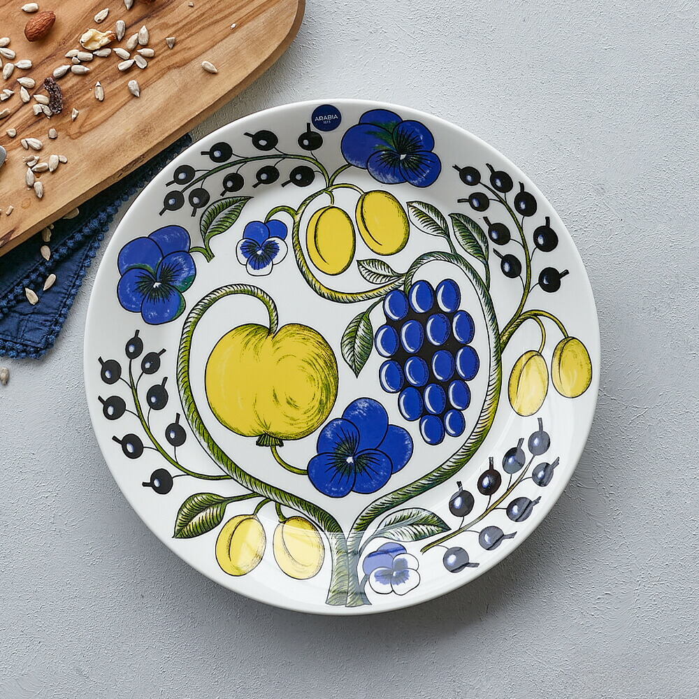 楽天市場】アラビア (ARABIA) パラティッシ イエロー オーバル 25cm