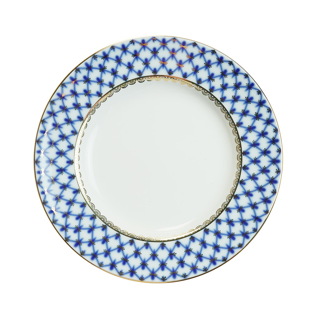 インペリアルポーセリン コバルトネット 【デザート皿(6枚)】 楽天市場】【P10倍・クーポン】ロシア食器 インペリアル・ポーセリン