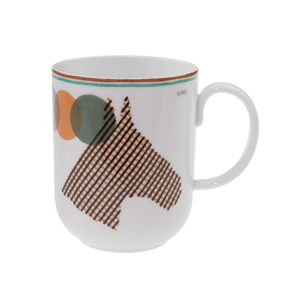 エルメス (HERMES) ソー・エルメス シュヴァル マグカップ  055031P