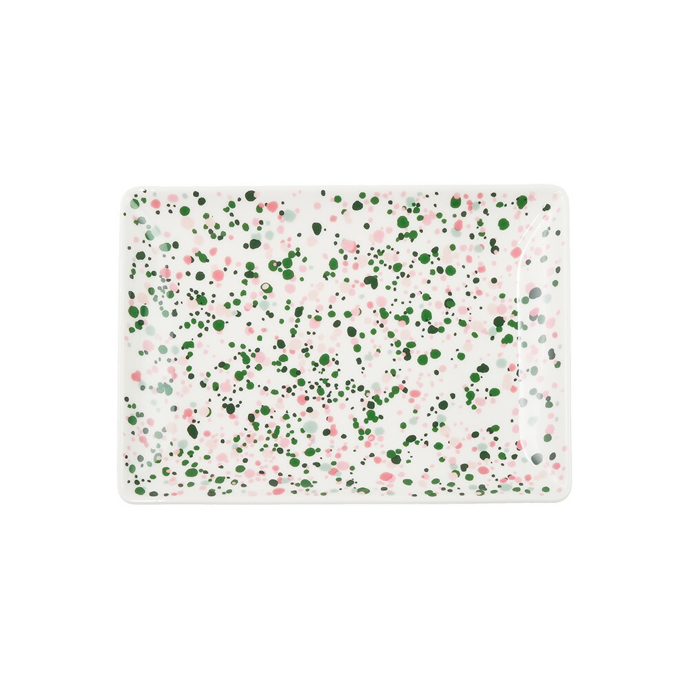 イッタラ (iittala) オイバ・トイッカ・コレクション / ヘレ A5プレート 15×21cm ピンクグリーン