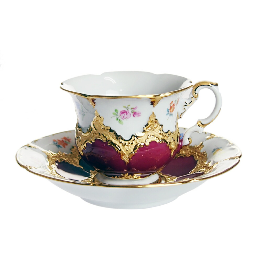 楽天市場】マイセン (Meissen) 金彩小花 ブルーゴールド