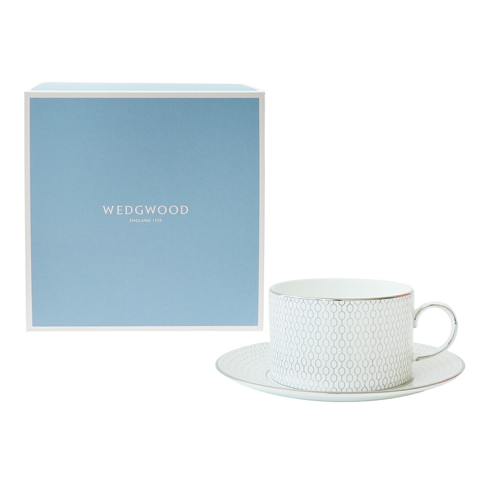 ウェッジウッド (WEDGWOOD) ジオ プラチナ 紅茶優勝杯＆平円盤