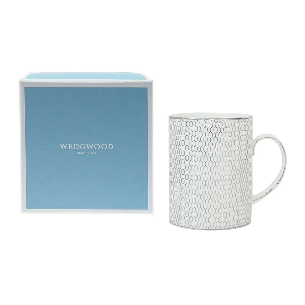 ウェッジウッド (WEDGWOOD) ジオ プラチナ マグカップ
