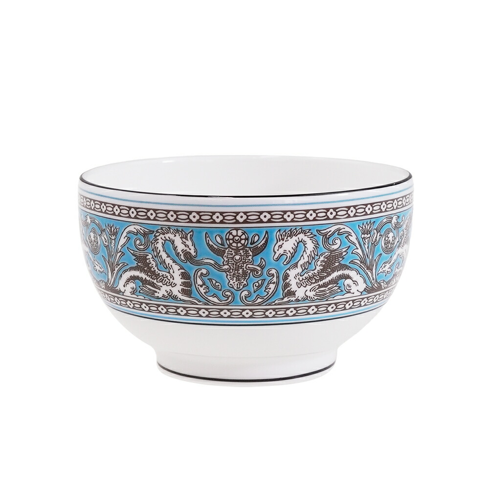 ウェッジウッド フロレンティーン　ターコイズ　12.8cmサラダボウル　3枚 美品✨ウエッジウッド フロレンティーンターコイズ サラダボウル