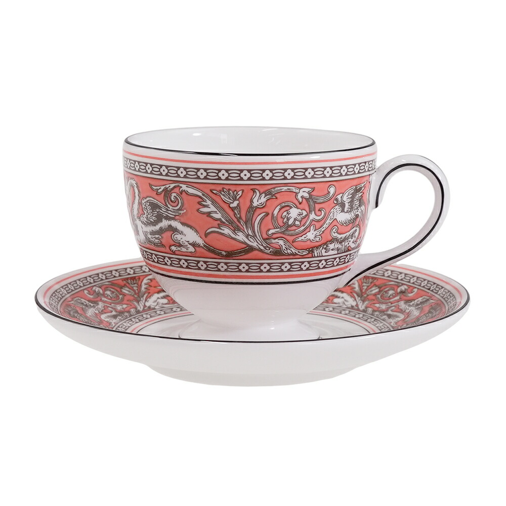 ウェッジウッド (WEDGWOOD) フロレンティーンサーモン 紅茶優勝杯＆平円盤 ロバート・エドワード・リー