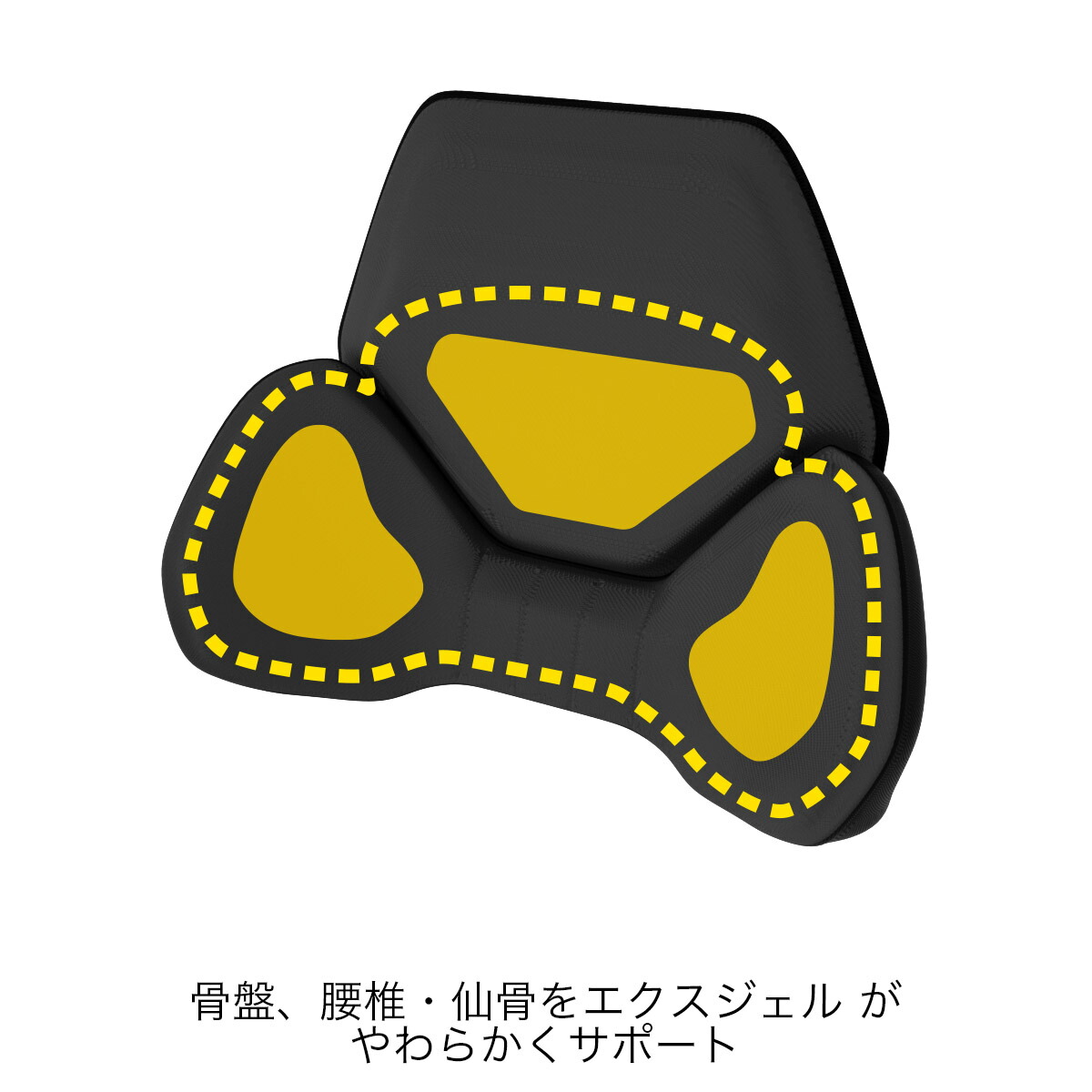 腰痛対策の決定版 エクスジェル メーカー公式 Exgel ハグドライブ バッククッション Hud01 日本製 クッション ジェルクッション 自動車用 カーシート ドライブ 運転 腰 姿勢 腰痛 腰痛対策 体圧分散 骨盤 座布団 プレゼント ギフト Natboardmcqs Com