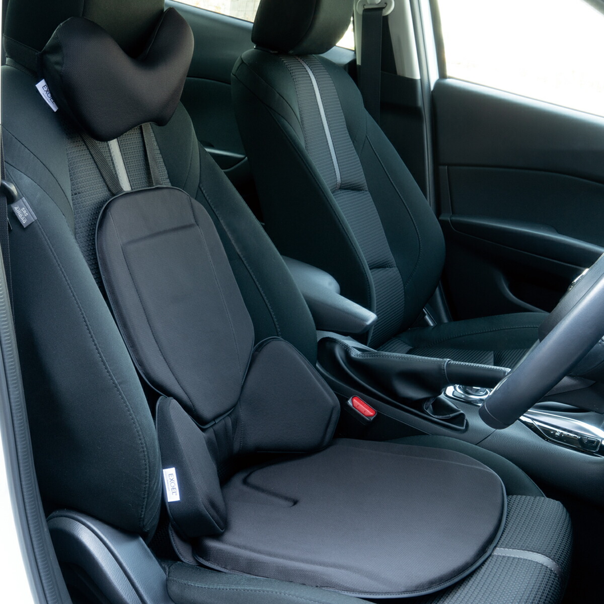 【楽天市場】クッション 車 腰痛対策 低反発 高反発 腰痛 カーシートクッション 運転 首 肩 痛い 頚椎 妊婦 疲れ 軽減 サポート EXGEL ハグドライブ ネッククッション HUD12 【楽天市場】クッション 車 腰痛対策 低反発 高反発 腰痛 カーシートクッション 運転 首 肩 痛い 頚椎 妊婦 疲れ 軽減 サポート EXGEL ハグドライブ ネッククッション HUD12