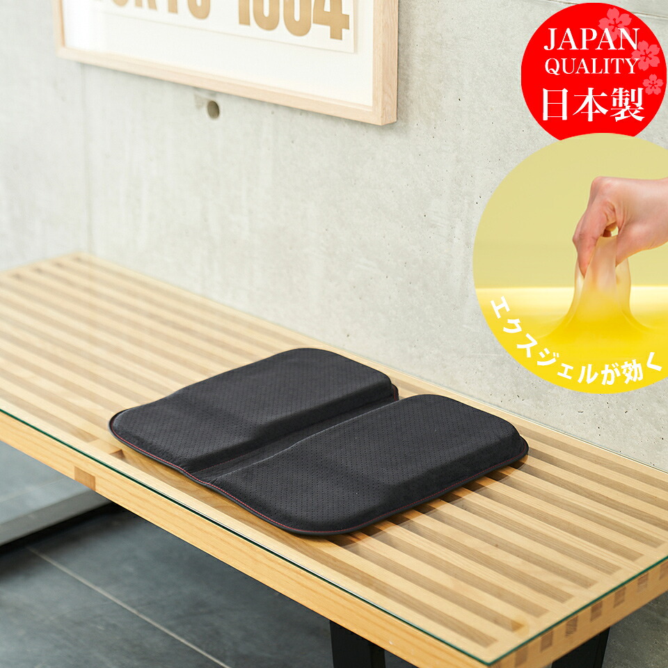 エクスジェル メーカー公式 EXGEL モバイルクッションL MOB02 ギフト 日本製 携帯 ゲル クッション 携帯クッション ジェルクッション 薄い 腰 腰痛 腰痛対策 折りたたみ座布団 折りたたみクッション 持ち運び お尻 尾てい骨 旅行 骨盤 座布団 古希 喜寿 傘寿 米寿｜エクスジェルシーティングラボ