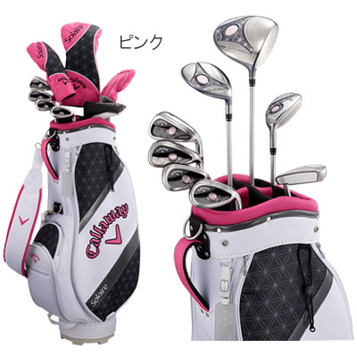 Callaway(キャロウェイ) Solaire 2018 8本セット レディース