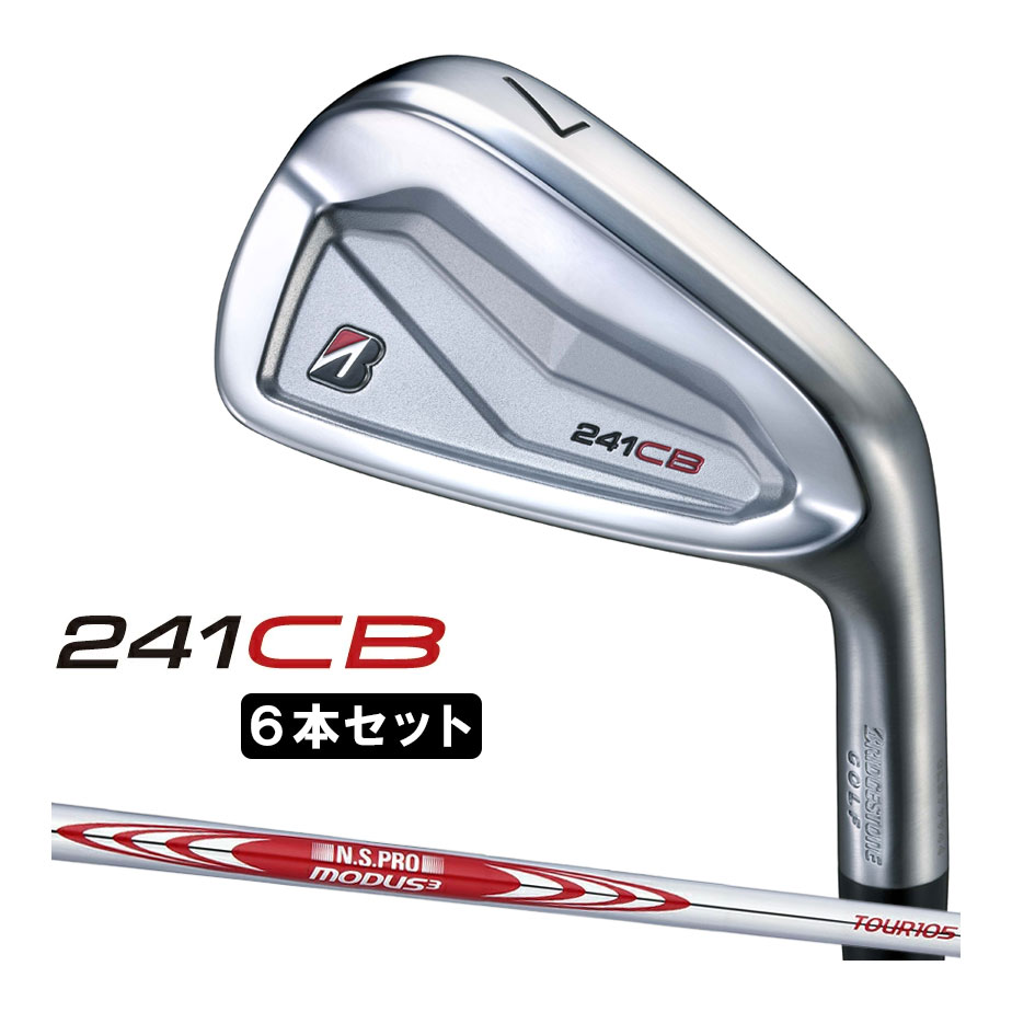 ブリヂストン ゴルフ 241CB アイアン 6本セット(#5～9、PW) メンズ 右用 N.S.PRO MODUS3 TOUR105 スチールシャフト 2024 ゴルフ BRIDGESTONE GOLF
