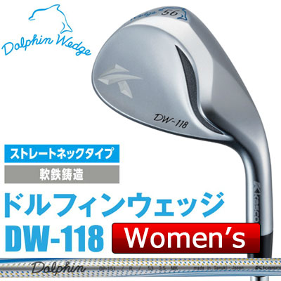 Kasco(キャスコ) DOLPHIN WEDGE -ドルフィン ウェッジ- DW-118 レディース Dolphin DP-151 カーボンシャフト
