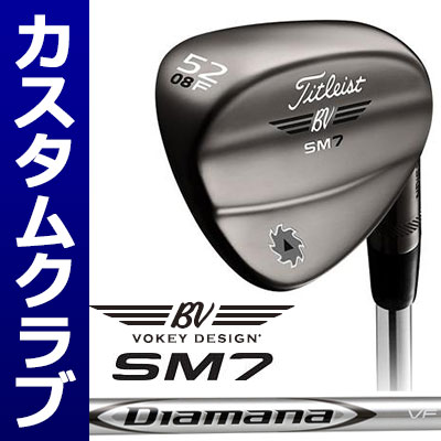 メーカーカスタム Titlest タイトリスト オンライン Vokey Design Sm7 ウェッジ ブラッシュドスチール Titleist Diamana Vf カーボンシャフト Ex Golf 日本正規品 ボーケイ スピン ミルド ウェッジ