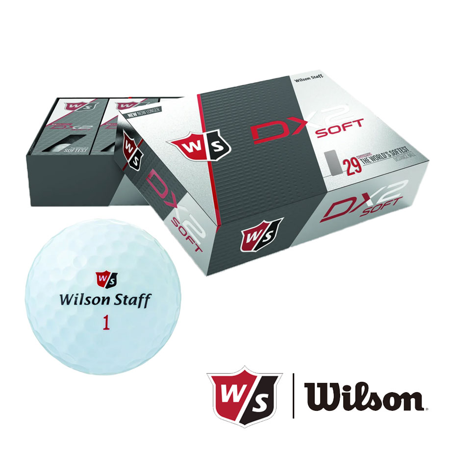 【楽天市場】ウィルソン DX2 SOFT ゴルフ ボール (12球) ホワイト WILSON:EX GOLF
