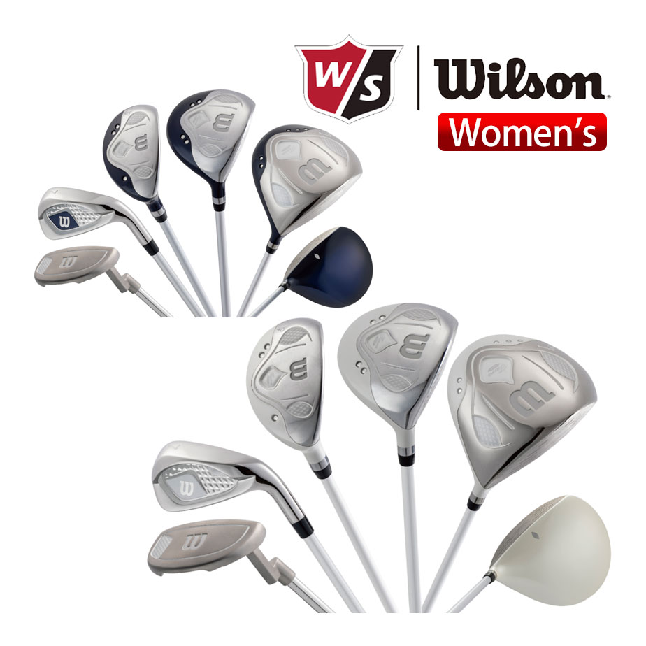 【楽天市場】ウィルソン ティアラ ニーノ 8本セット(1W、4W、U6、7I、9I、PW、SW、PT) レディース クラブセット ゴルフ 2024年モデル WILSON TIARA Niino