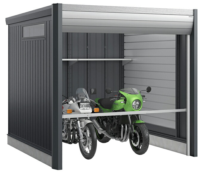 イナバ物置 バイクガレージアルシアフィット DM-2626HDA 多雪型/豪雪型・タイプAバイク 保管庫 屋外 収納庫 倉庫|エクシーズ