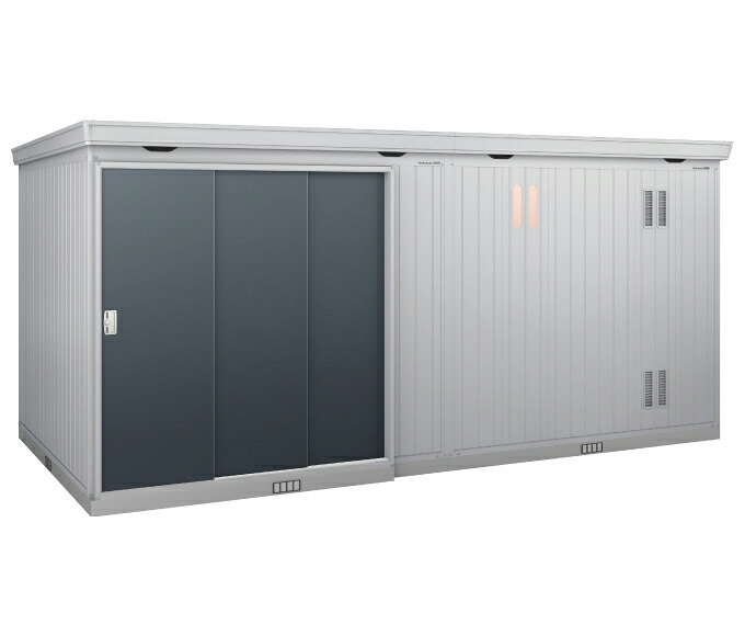 イナバ物置 フォルタプラス FP-5226HT(ハイルーフ/多雪型/扉タイプ) 物置き 大型 屋外 収納庫