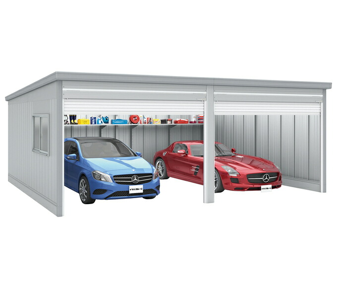 イナバガレージ ガレーディア 2台納める印字機GRN-3652SL-2（判定基準/原則として型）