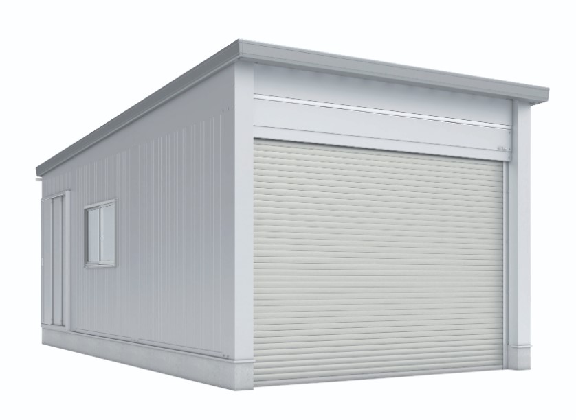 イナバ物置　タフレージ　 WG-S3676MP（シャッタータイプ/一般型/1台収納タイプ） 電動開閉ガレージ　物置き　中型　屋外　収納庫　駐輪　自転車　スペース 関東送料無料　一部地域組立対応可　中型物置　物置き　収納庫　倉庫　備蓄　稲葉製作所