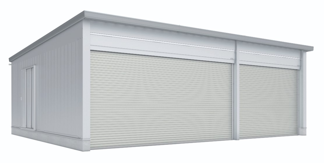 ピカ丸　INABA シャッター物置2連 ピカ丸 INABA シャッター物置2連 ピカ丸 INABA シャッター物置2連 ピカ