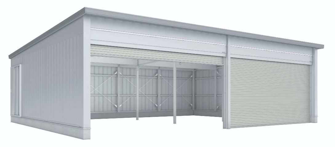 ピカ丸　INABA シャッター物置2連 ピカ丸 INABA シャッター物置2連 ピカ丸 INABA シャッター物置2連 ピカ