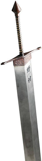 楽天市場】【濃い顔シリーズ】男前表札 伝説の聖剣 YSK-1（美濃