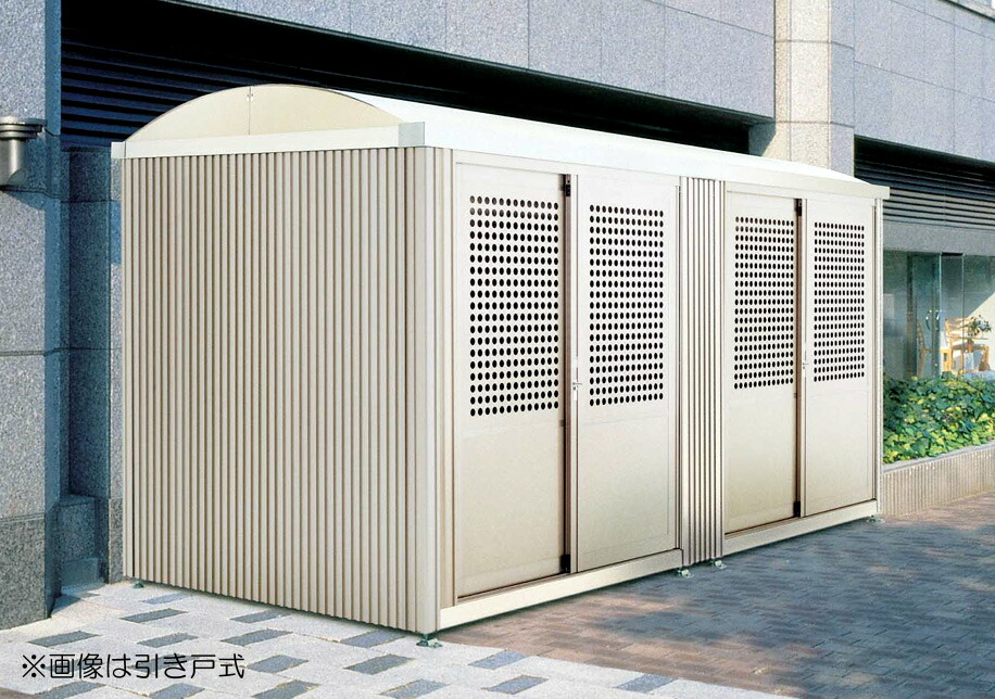 【貨物輸送無料】【法人様制限事項！】ゴミストッカーPL型 連棟単一のもの LGSPL-A2025（四国化成）