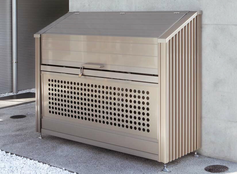 楽天市場 ゴミストッカーps型 スリムタイプgsps 1814 07sc 四国化成 エクシーズ