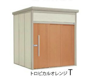 タクボ屋根裏部屋 Mr.トールマン・ダンディ JN-Z2922（原則として型・凝結下方への傾き大屋根) 扉色：(TR)トロピカルオレンジ色中・大型屋根裏部屋 納める庫 室外 物置き 貨物輸送無料