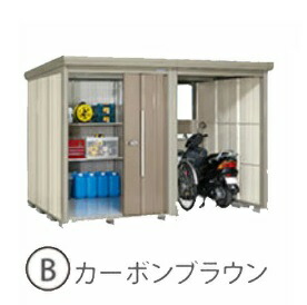 タクボ屋根裏部屋 Mr.買い溜めるマン プラスアルファ TP-Z40R22（原則として型・凝結下方への傾き大屋根）扉色：(CB)炭素赤銅色 中・大型屋根裏部屋 駐輪 納める庫 室外 物置き 貨物輸送無料