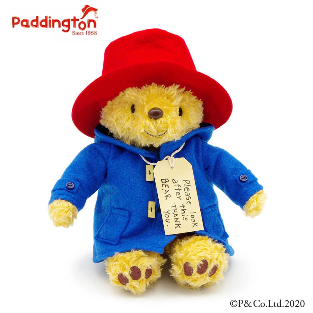 ぬいぐるみ「パディントンベア ぬいぐるみ S｣ (電報なし) 送料無料 くまのパディントン PADDINGTON お祝い ギフト プレゼント グッズ  結婚式 結婚祝い サプライズ 誕生日 父の日 叙勲 受章祝い 即日発送 翌日配達 あす楽 | 電報屋のエクスメール　楽天市場店