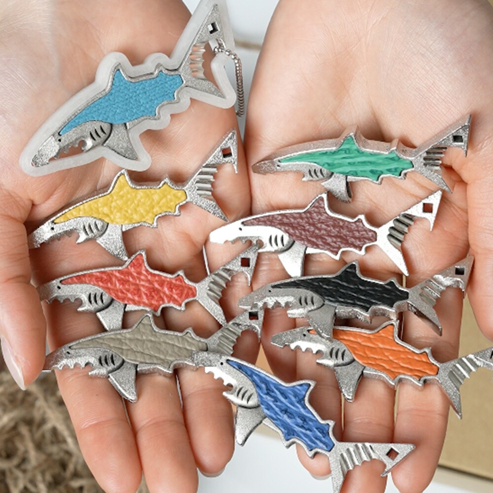 楽天市場】【ふるさと納税】 サメ革 マルチツール ワトソン君 青海