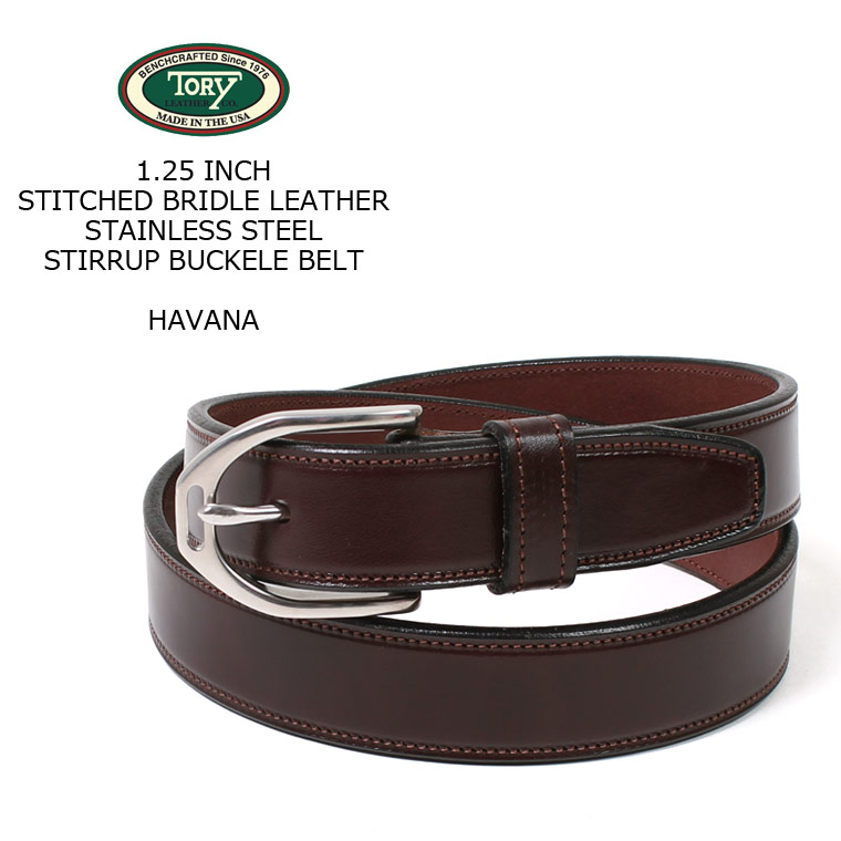 楽天市場】TORY LEATHER (トリーレザー) 1 INCH SPUR BUCKLE BELT